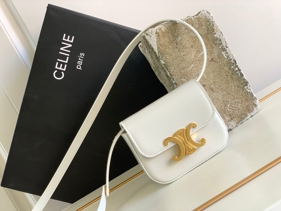 Celine Small Box White GHW