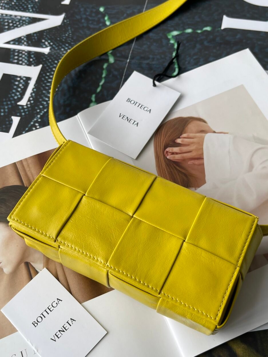 Bottega Veneta Mini Cassette Yellow 2